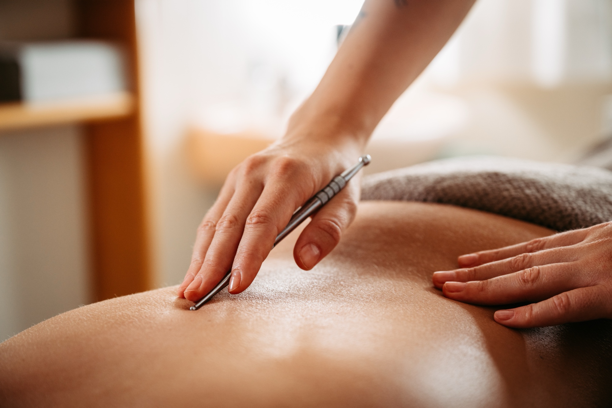 Akupunkturmeridianmassage